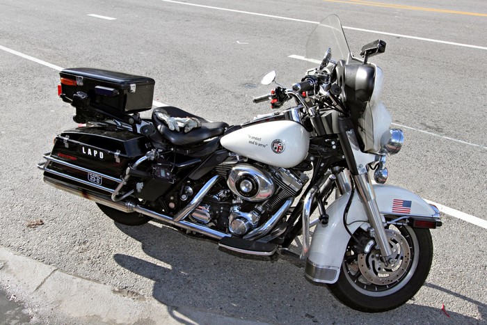 LAPD Harley-Davidson Motorcycle