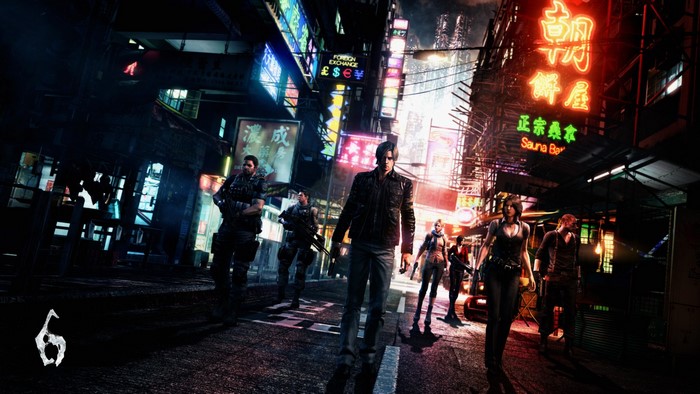 Leon S. Kennedy and allies in Resident Evil 6