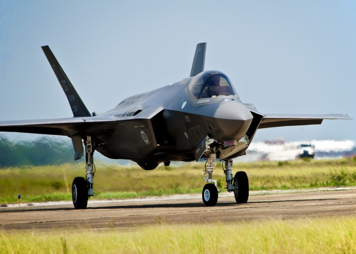 F-35 Fighter Jet on Tarmac