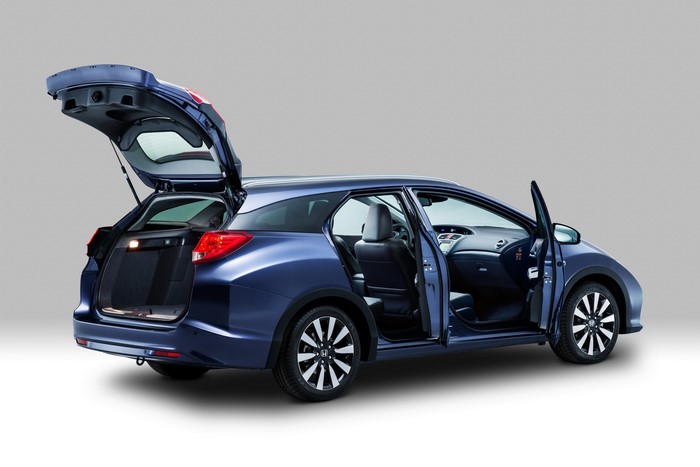 Blue 2013 Honda Civic Tourer station wagon