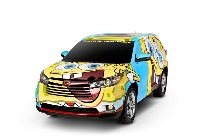 SpongeBob SquarePants 2014 Toyota Highlander