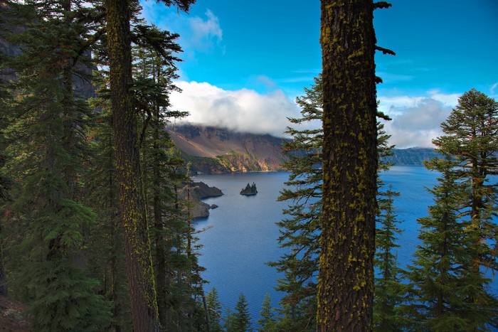 Crater Lake National Park with Wizard Island