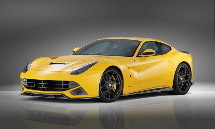 Yellow 2013 Ferrari F12berlinetta Novitec