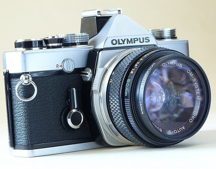 Olympus OM-System Zuiko Camera with Lens