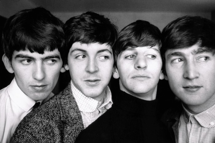 The Beatles band members portrait