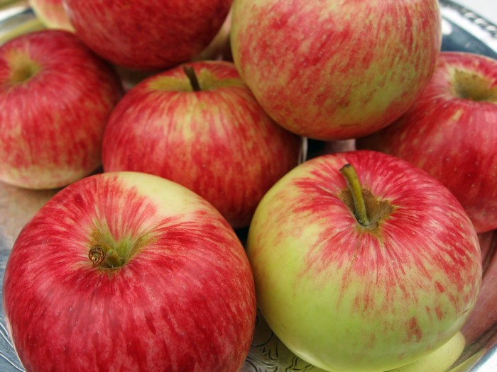 Apples in a bowl