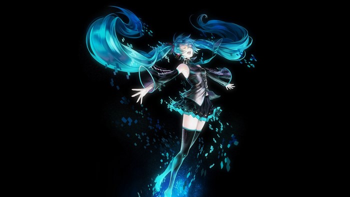 Hatsune Miku from Vocaloid