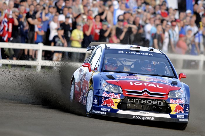 Citroen C4 WRC Rally Car