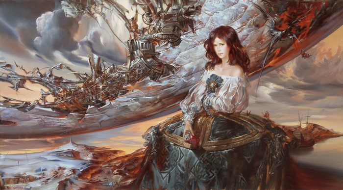 Ivan Slavinsky's Fantastic World Painting