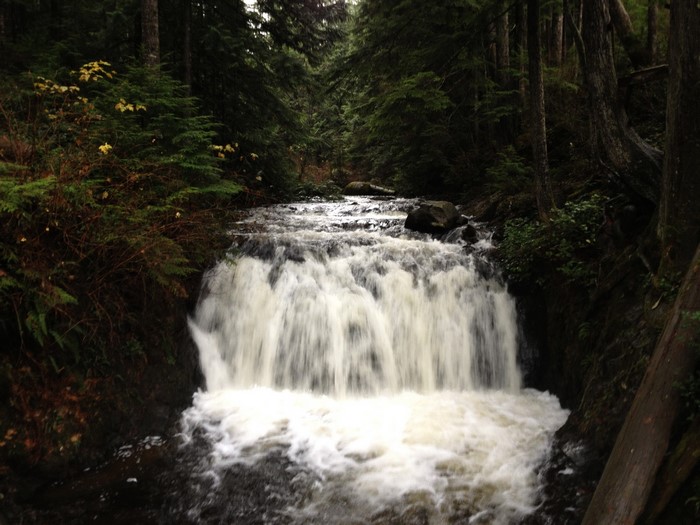Rolley Lake Waterfalls in Canada