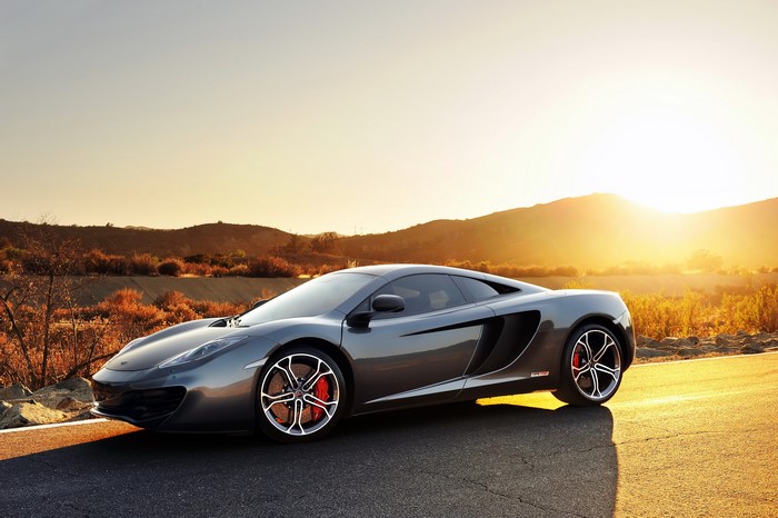 Grey McLaren MP4-12C by Hennessey