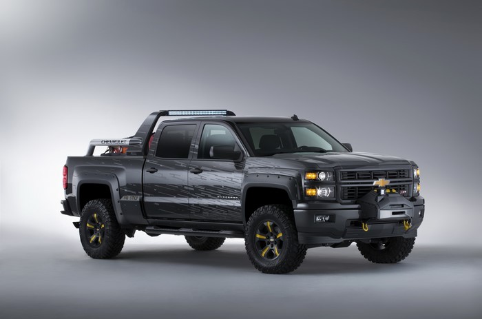 Chevrolet Silverado Black Ops Truck