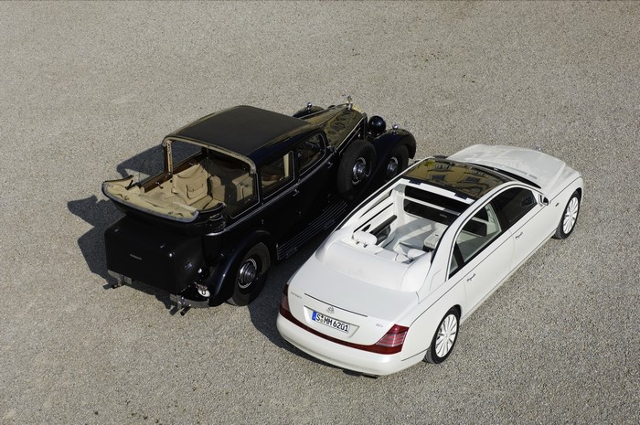 4K Maybach Landaulet and Retro Maybach