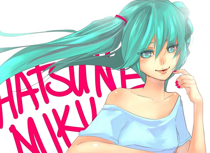 Hatsune Miku from Vocaloid