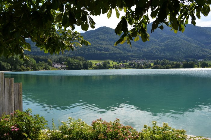 Lake Wolfgangsee near St. Gilgen, Austria