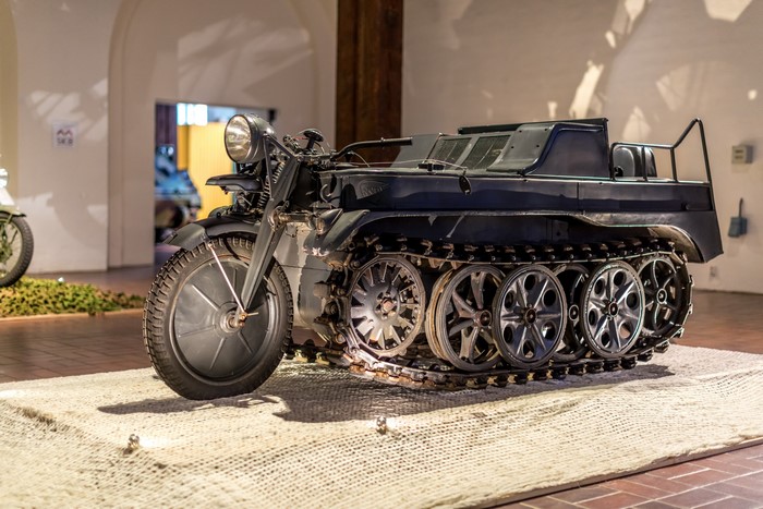 Kettenkrad HK 101 SdKfz 2 military vehicle