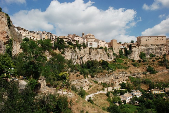 Cuenca, Spain: Houses on a Cliff