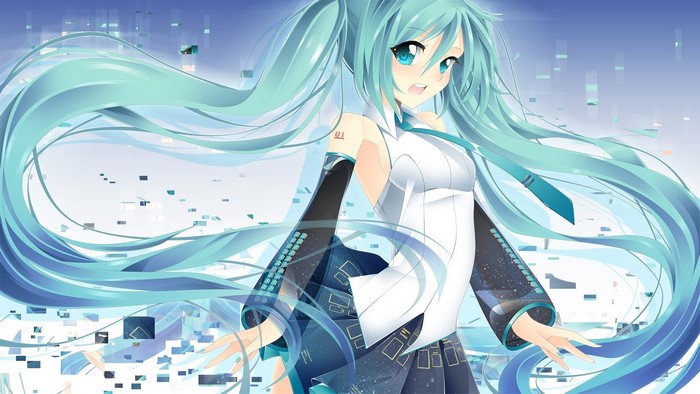 Hatsune Miku from Vocaloid