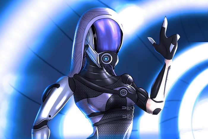 Tali Zorah from Mass Effect
