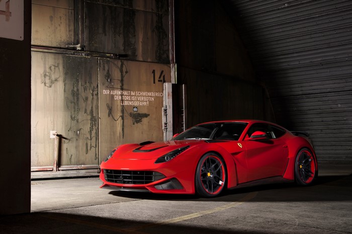 4K Red 2013 Novitec N-Largo F12berlinetta Ferrari