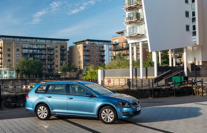 2013 Volkswagen Golf VII Estate, Light Blue