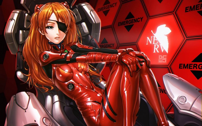 Asuka Langley Soryu from Neon Genesis Evangelion