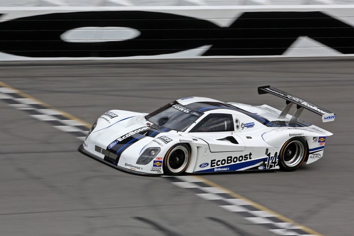 Ford EcoBoost LMP Race Car on Track