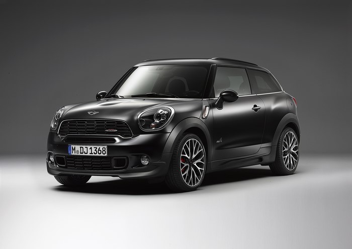 2013 Mini Paceman JCW Frozen Black