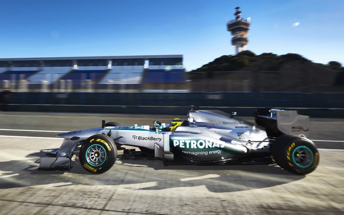 Mercedes-AMG Petronas F1 W05 Hybrid Formula 1 Car