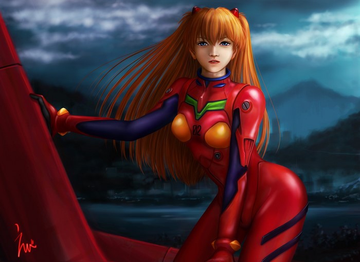 Asuka Langley Soryu from Neon Genesis Evangelion
