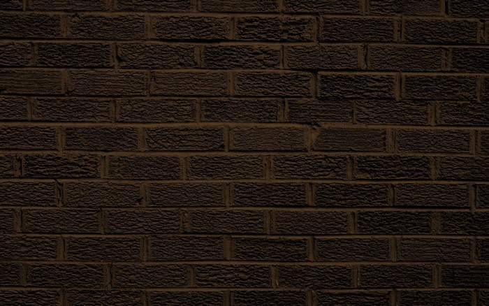 Dark brown brick wall texture