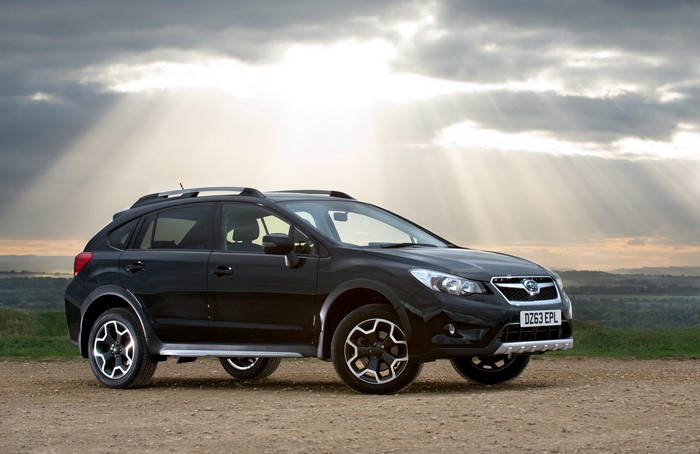 Black 2013 Subaru XV Limited Edition parked outdoors