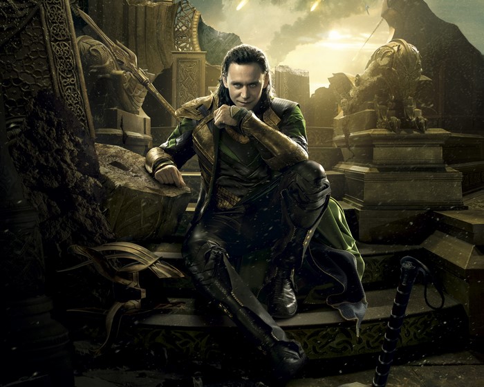 Tom Hiddleston as Loki from Thor: The Dark World