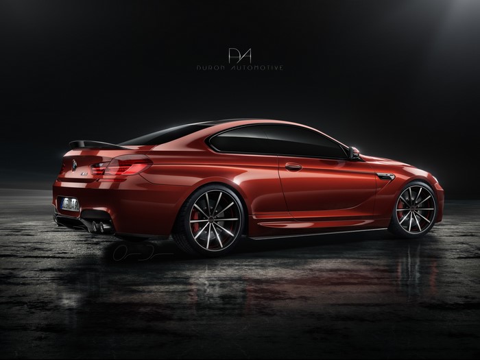 Red BMW M6 Coupe by Duron Automotive