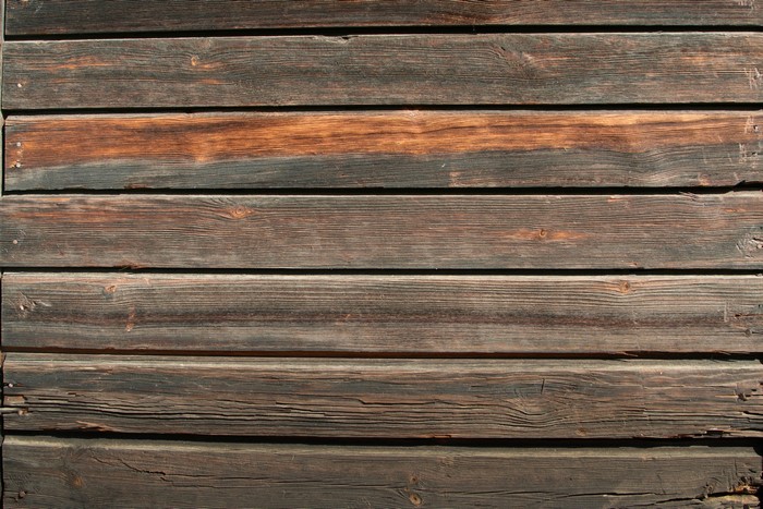 Weathered wooden planks texture