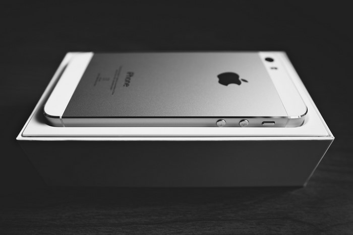 Apple iPhone 5s in its box