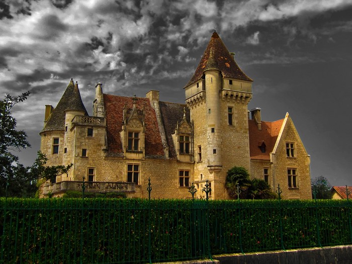 Chateau des Milandes castle in France