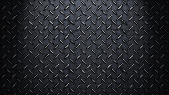 Dark diamond plate metal texture