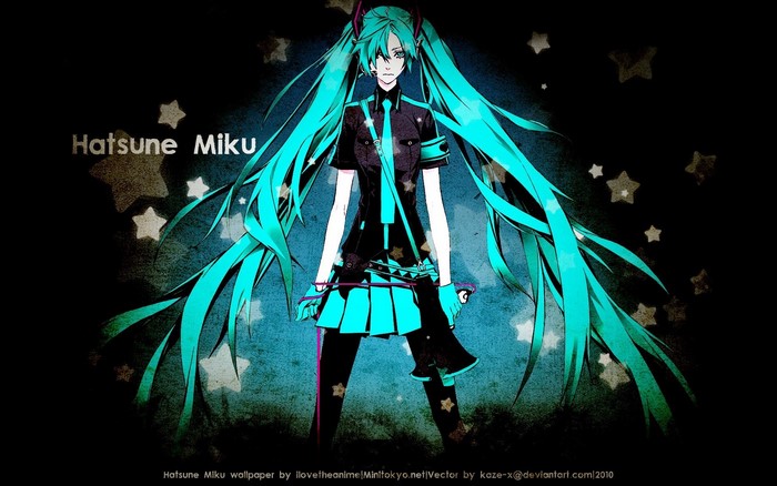 Hatsune Miku from Vocaloid