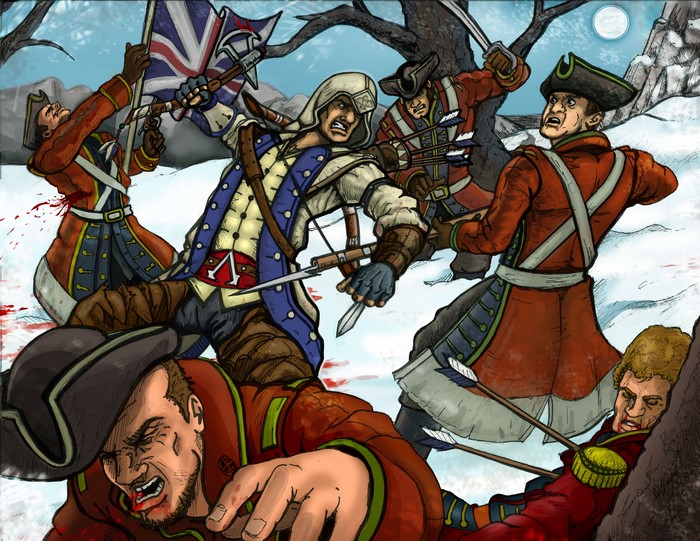 Assassin's Creed Warriors Battle in Snow