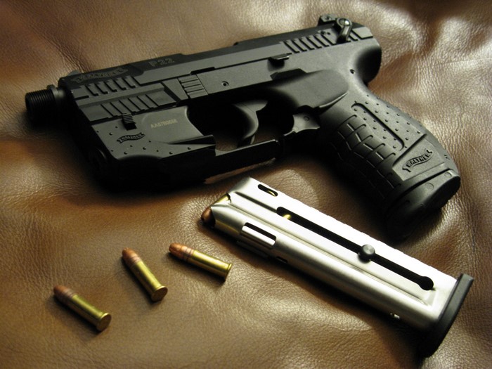 Walther P22 Pistol with Magazine and Ammunition