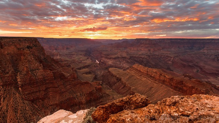 Grand Canyon National Park at Sunset