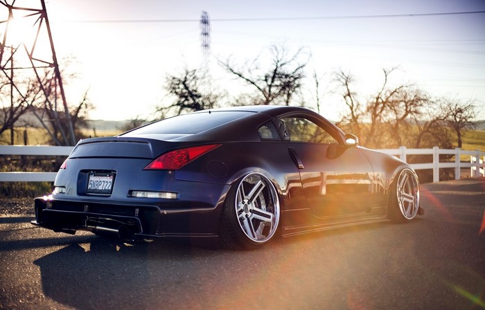 Nissan 350Z from the back
