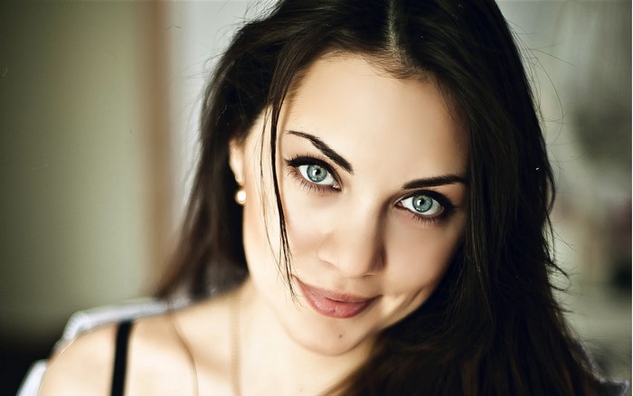 Nastasya Samburskaya close-up portrait