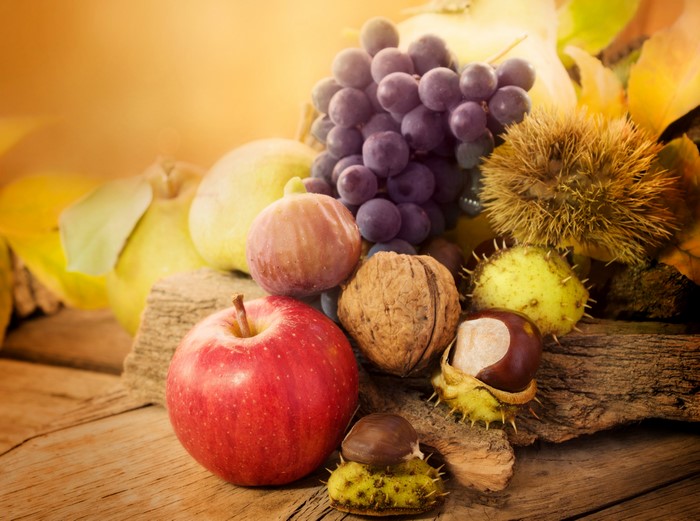 4K Fruit and Nuts Still Life