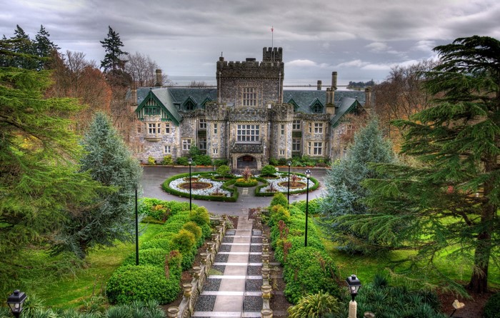 Hatley Castle in British Columbia, Canada