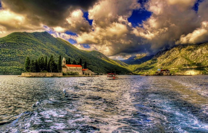 Our Lady of the Rocks and St. George's Island, Perast, Montenegro