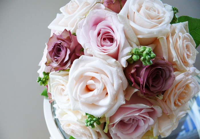 Bouquet of Roses in Various Shades