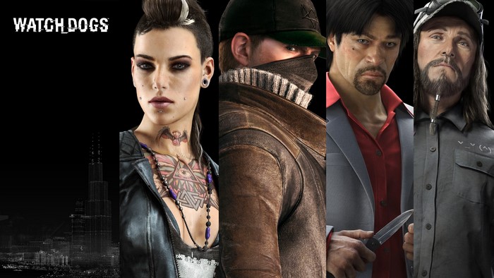 Watch Dogs characters montage