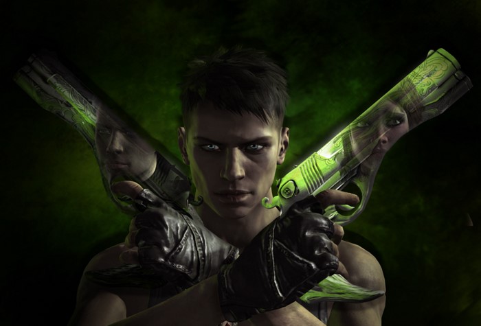 Dante from Devil May Cry with Pistols